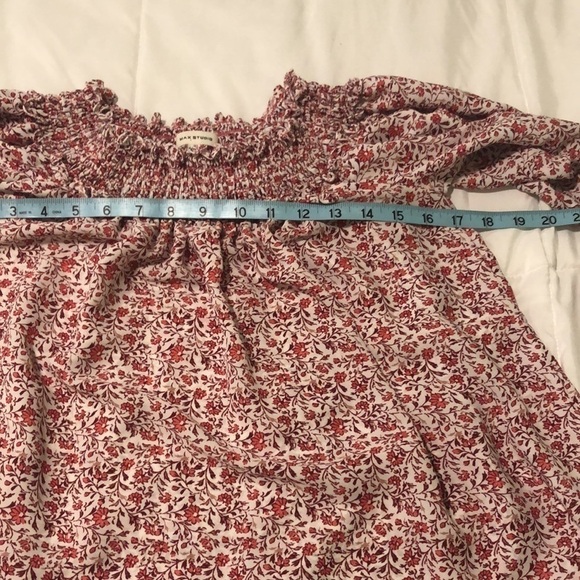 Max Studio open bell smock 3/4 length shirt - Picture 5 of 8